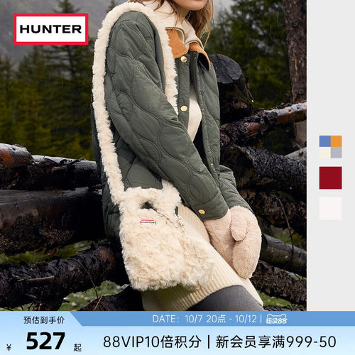 HUNTER秋冬毛绒手机包单肩包