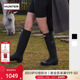 HUNTER雨靴女士经典 高筒靴女 水鞋 惠灵顿高筒靴搭扣款 露营防滑雨鞋