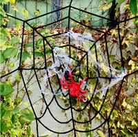 Bar Cảnh Đạo cụ Spider Silk Spider Phụ kiện web Spider Cotton Spider Trang trí Halloween Đồ dùng cho Nhà ma ám - Sản phẩm Đảng / Magic / Hiệu suất đồ hóa trang lễ hội