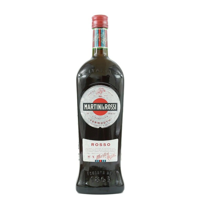 洋酒Martini rosso 马天尼红威末酒原瓶进口意大利 苦艾酒1000ml图片