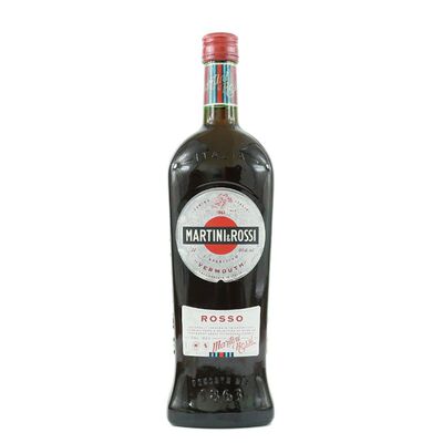 洋酒Martini rosso 马天尼红威末酒原瓶进口意大利 苦艾酒1000ml