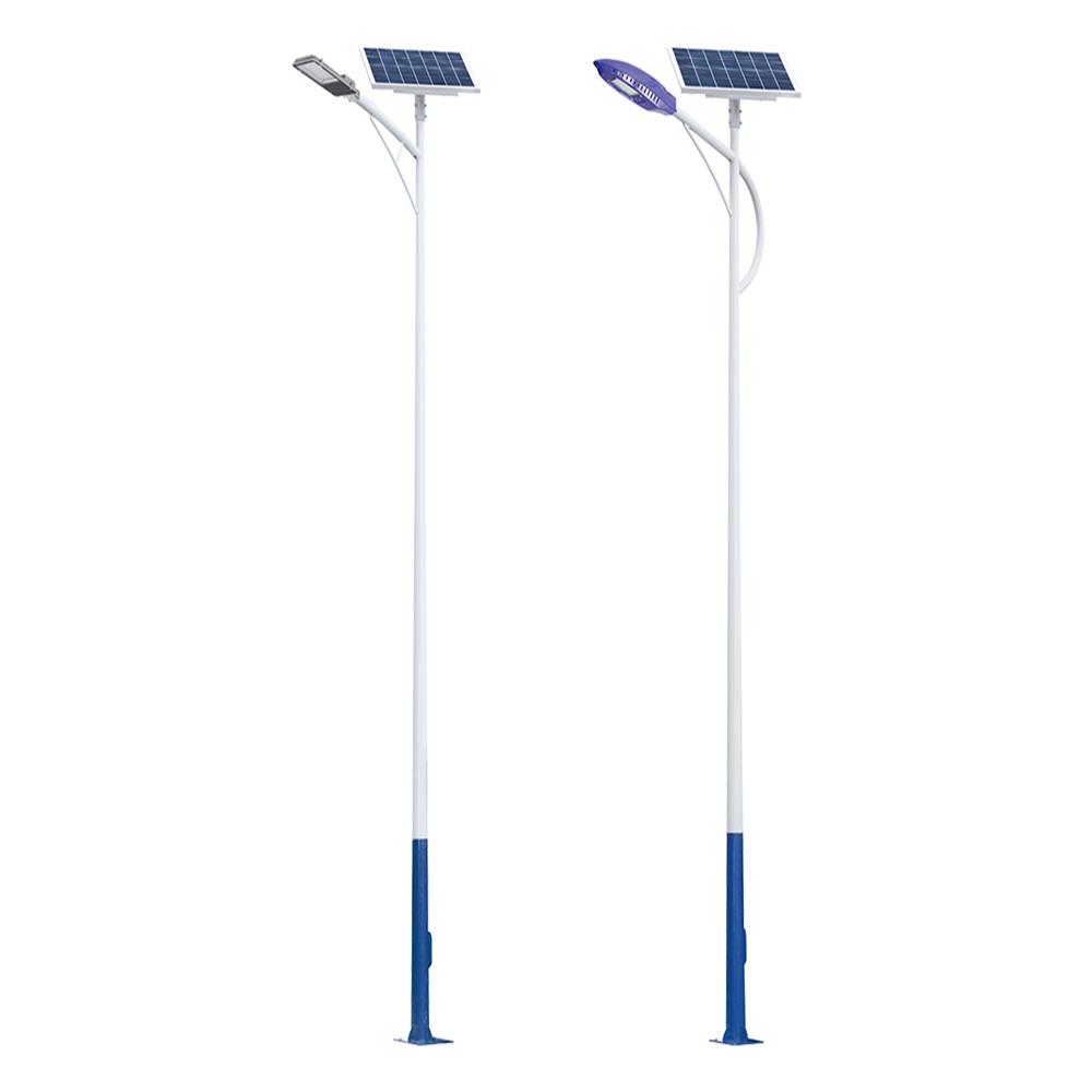 市电路灯太阳能路灯杆LED锂电池乡村工程市政新农村户外4/5/6/8米