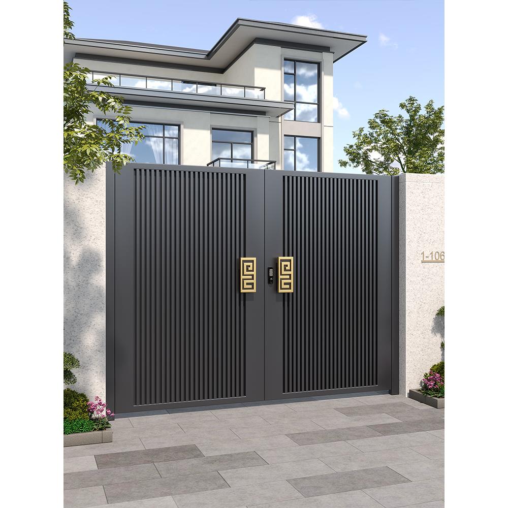 庭院大门别墅庭院门铁门庭院门铝合金庭院门农村自建房大门