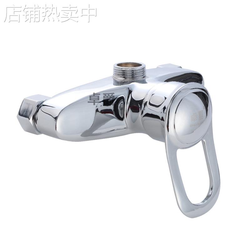 厂家全铜淋浴阀浴室洗澡龙头带喷头软管简易淋浴花洒水龙头