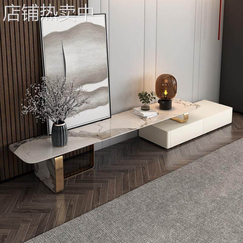 别墅伸缩岩板电视柜茶几组合烤漆工艺轻奢极简大小户型电视机地柜,包装,其它包装袋,淘宝优惠券,粉丝福利购,淘宝优惠卷