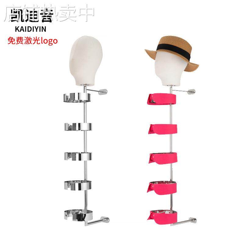 简约不锈钢上墙展示架口袋巾领结挂壁式西装领带陈列道具