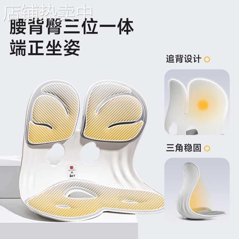 ◇护腰坐垫办公室靠背垫久人体工学