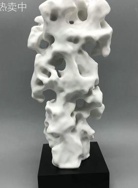 创意家居装饰摆件 树脂工艺品 办公室装饰品 假山太湖石头摆件