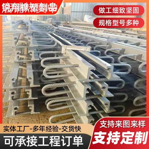 异型钢多向变位桥梁伸缩缝 Z型伸缩缝 无螺栓梳齿板伸缩缝