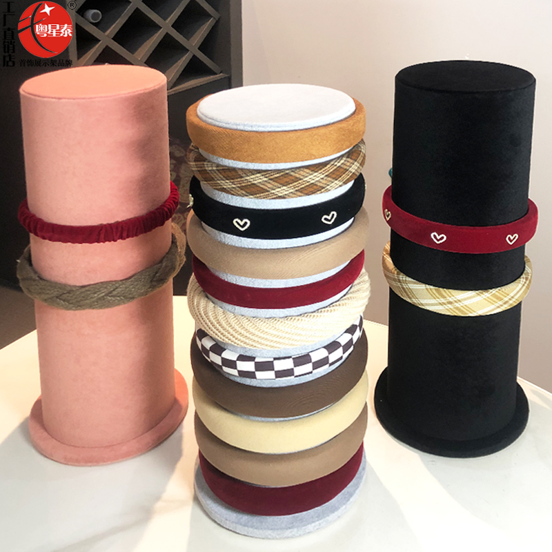 发箍展示架发卡发带圈头箍收纳架