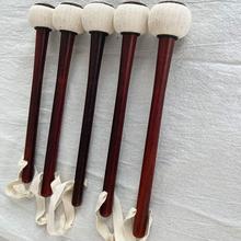手工武锣锣点铜锣戏曲苏锣黑檀木棰缠制槌锣锤小锣棰锣子锣锣大锣