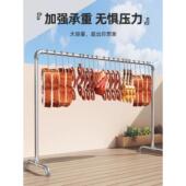 挂肉架子晾肉架落地家用晒猪肉腊肉烤鸭香肠火腿牛羊熏肉钢管户外