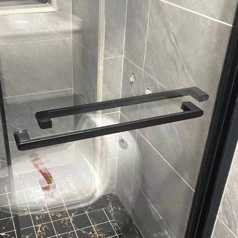 亮光哑黑移门304不锈钢推拉门把手浴室木门玻璃门极简拉手卫生间