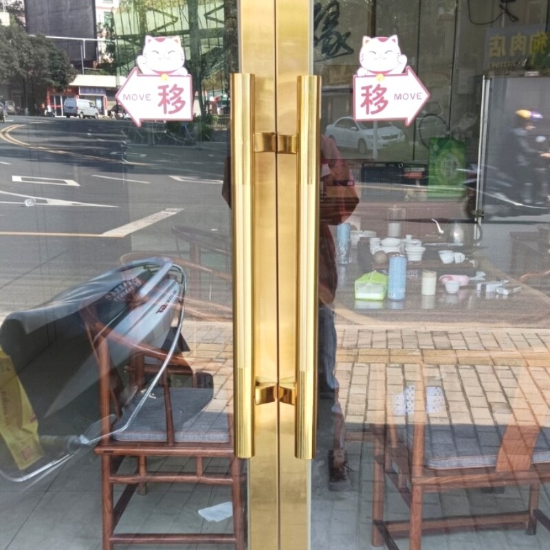 把手不锈钢大门拐脚有框门对装拉手推拉有无框无指纹木门玻璃门
