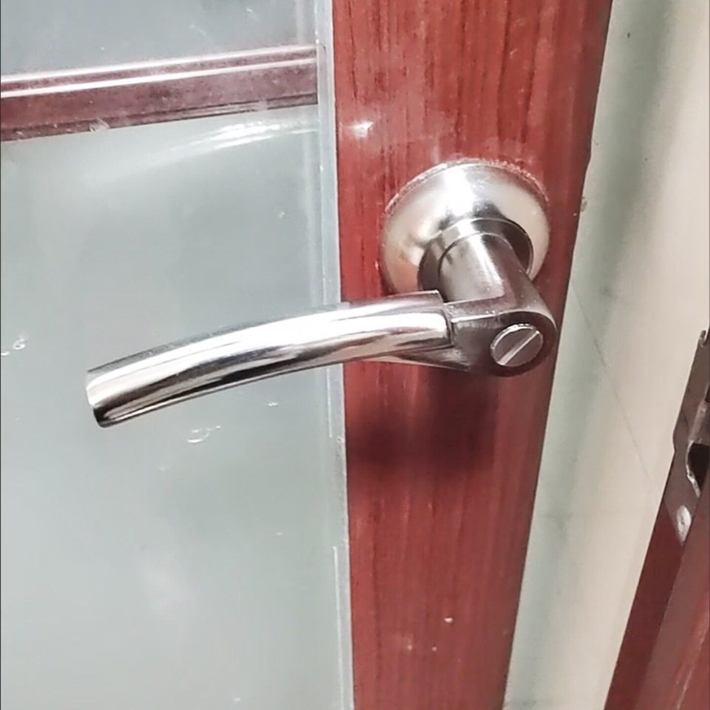 锁舌把手三杆锁厨房卫浴锁三杆式厕所卫生间门锁执手锁浴室阳台图片