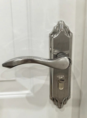 执手锁通用型卧室门锁把手单舌换锁锁具房间室内房门锁单舌锁房门