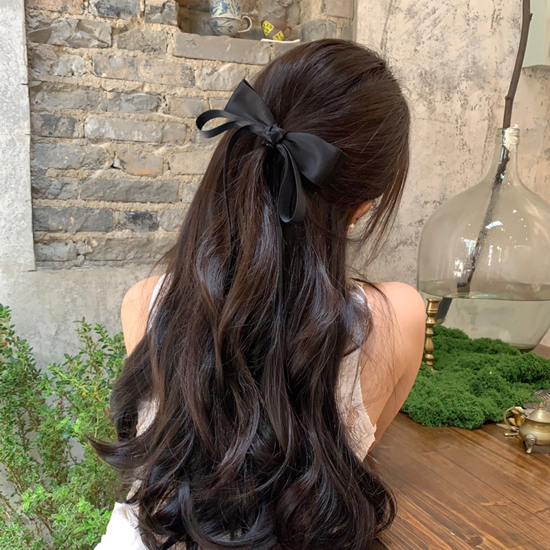 发饰棉带日韩高级感顶夹