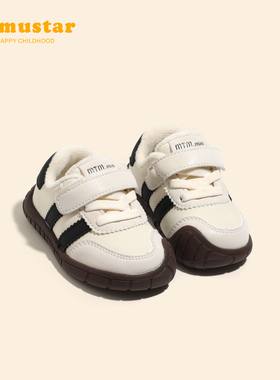 宝宝棉鞋男宝2025年冬季新款加绒保暖学步鞋防滑软底加厚女宝冬鞋