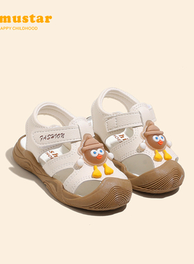 宝宝凉鞋男宝1一3岁2025夏季软底婴儿鞋子透气沙滩鞋夏款女宝凉鞋