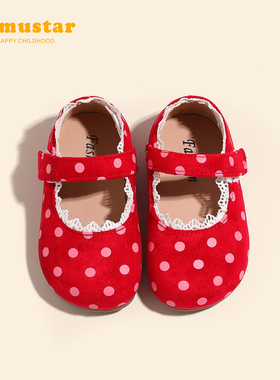 女宝宝鞋子2025春秋新款小童洋气公主鞋防滑女宝单鞋软底女童鞋潮