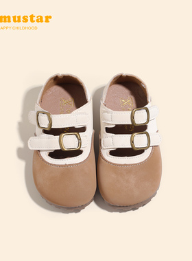 宝宝鞋子2025春秋新款洋气运动鞋软底学步鞋男宝板鞋韩版女宝单鞋