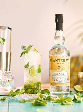 洋酒 Plantation Three Stars Silver Rum 蔗园三星朗姆酒 配置酒