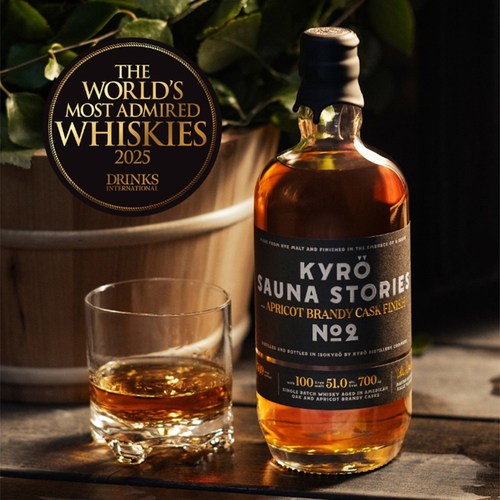 岚博桑拿故事2威士忌限量版芬兰威士忌Kyro Sauna Stories Whisky