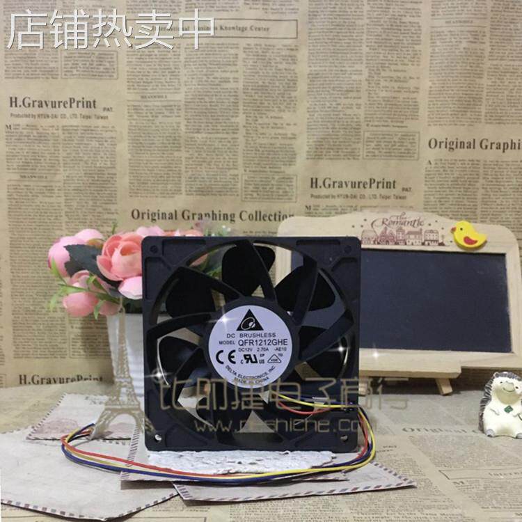 全新原装台达QFR1212GHE 12V2.7A 12038 IBM服务器风扇74Y5220