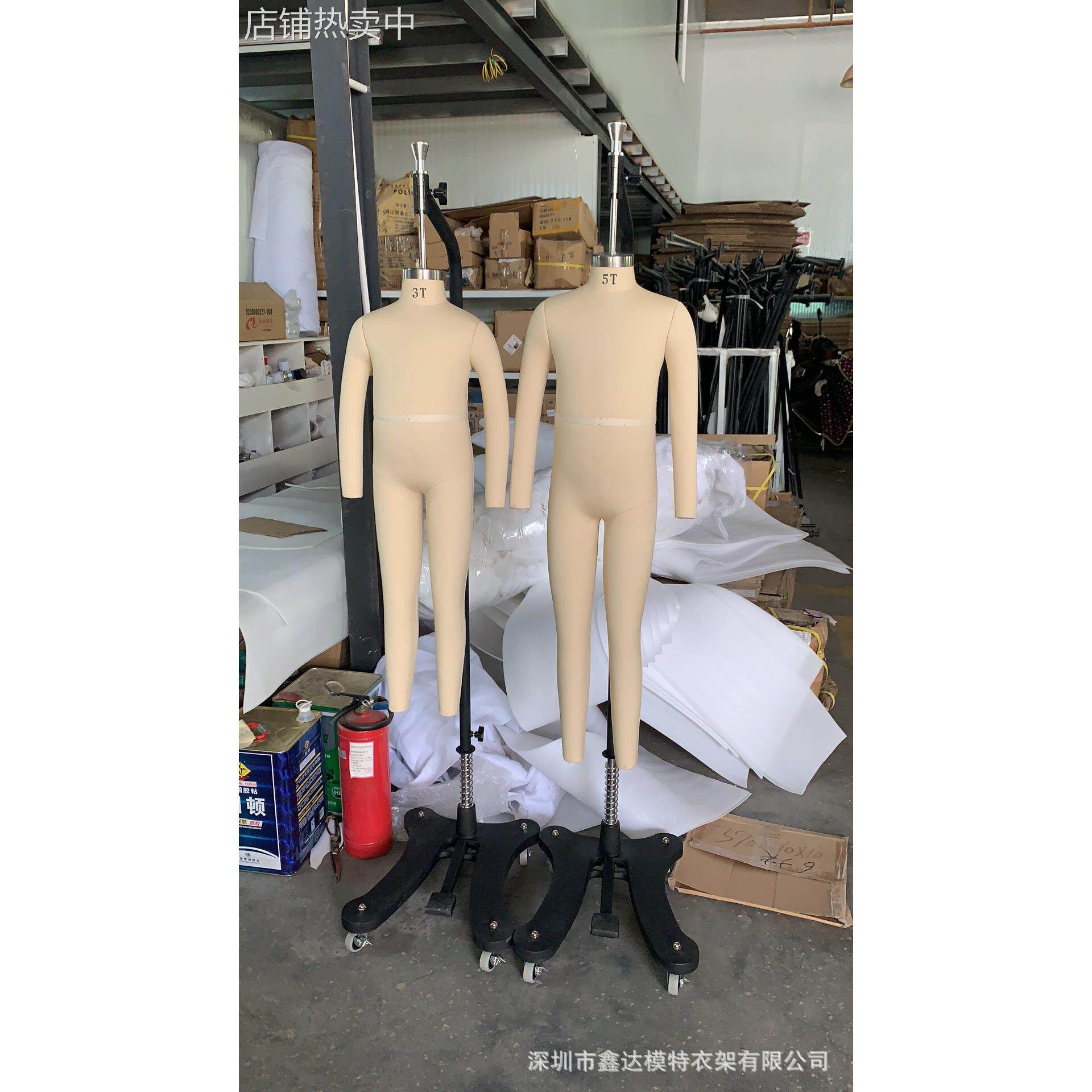 欧美码婴儿打版人台模特 欧码3T全身童装裁剪模特 5T儿童模特人台