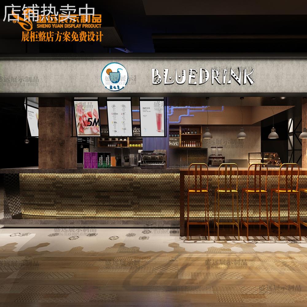 收银台柜台简约现服装店小型吧台饰品奶茶店公司定制水吧吧台