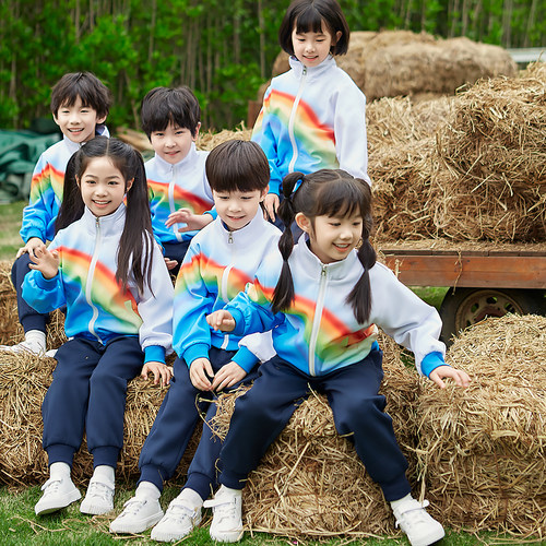 小学生班服夏季儿童运动会