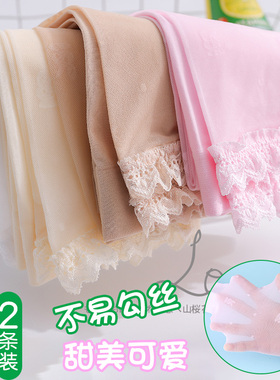 儿童连裤袜夏季超薄款女童丝袜打底裤宝宝白色舞蹈袜子女孩连体袜