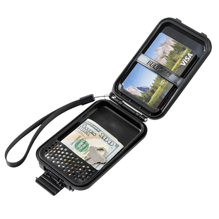 【新品】PELICAN派力肯G5功能银行卡盒钱包铝制密封防水防盗刷盒