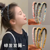 儿童发箍女童发卡头饰带齿防滑压发头箍宝宝刘海碎发整理神器发夹