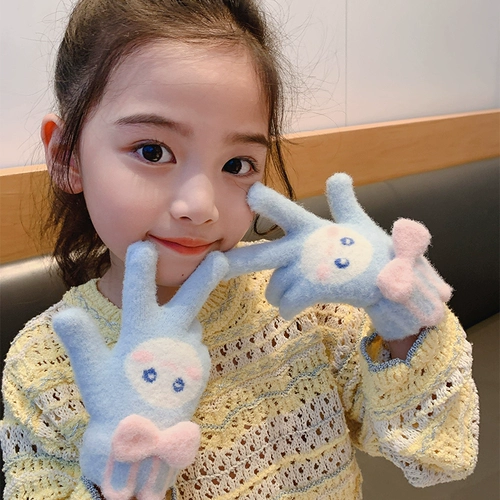 Детские удерживающие тепло флисовые милые демисезонные перчатки для мальчиков, коллекция 2023