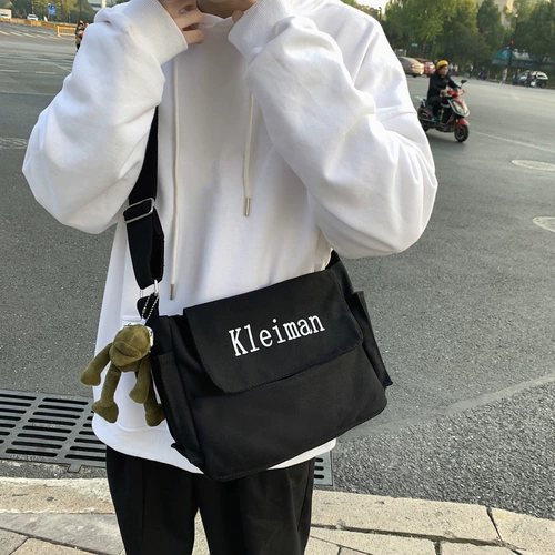 Tide, мужской тканевый японский ремешок для сумки, рюкзак для отдыха, вместительная и большая сумка через плечо, сумка на одно плечо