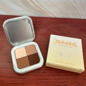 ZEESEA滋色4色眼影盘多色系粉棕大地盘女哑光眼妆正品 新手zeasea