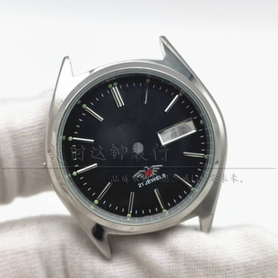 手表配件男士老款西铁 8200/8215表壳镜面不锈钢壳全套8205机芯