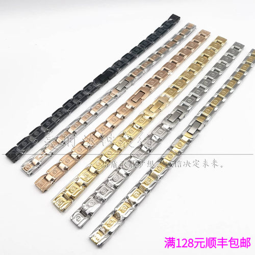女士装饰表手链小方块形状表链
