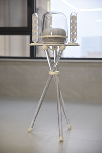 适配Harmankardon哈曼琉璃2345代水晶4代实木桌面款音响支架胡桃