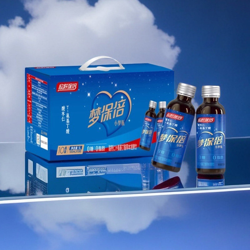 古井健康梦保倍100ml*10瓶小梦瓶酸枣仁Y-氨基丁酸草本发酵饮料