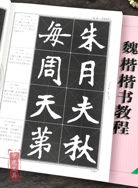 魏楷楷书教程《张猛龙碑》