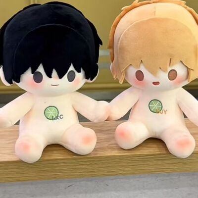 原创小说同人周边段嘉衍路星辞属性20cm坐坐棉花娃娃公仔玩偶礼物