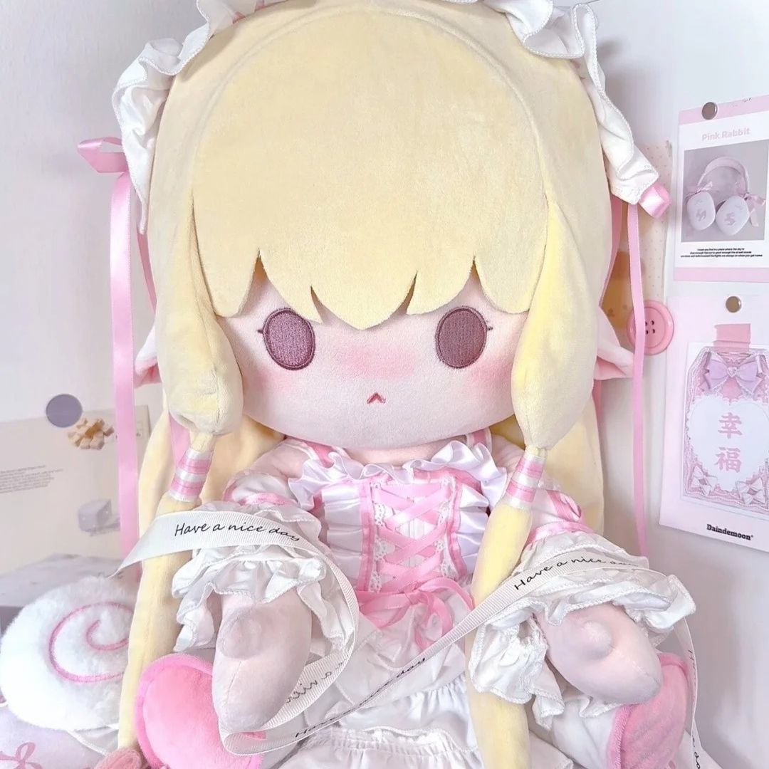 原创人形电脑天使心小叽40cm棉花娃娃周边玩偶公仔送人礼物