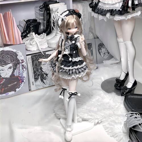 Blythe小布娃衣azone OB22/OB2电器街体别动我的齐刘海米甜4可穿