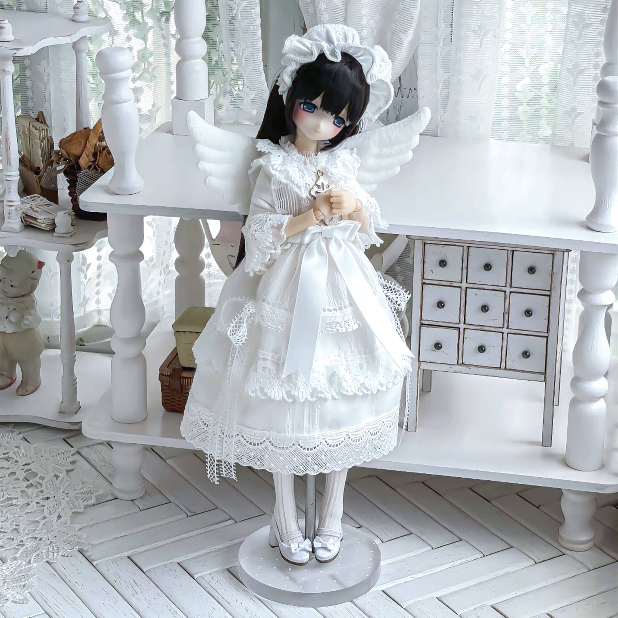 【白羽圣歌】特六bjd娃衣/azone6分/ob22/ob24/米甜四可穿套装图片