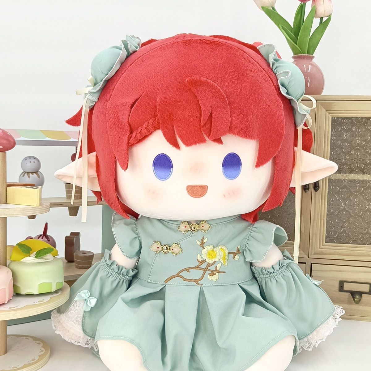 原创(缇宝)崩坏星穹铁道同人周边40cm坐姿棉花娃娃裸娃