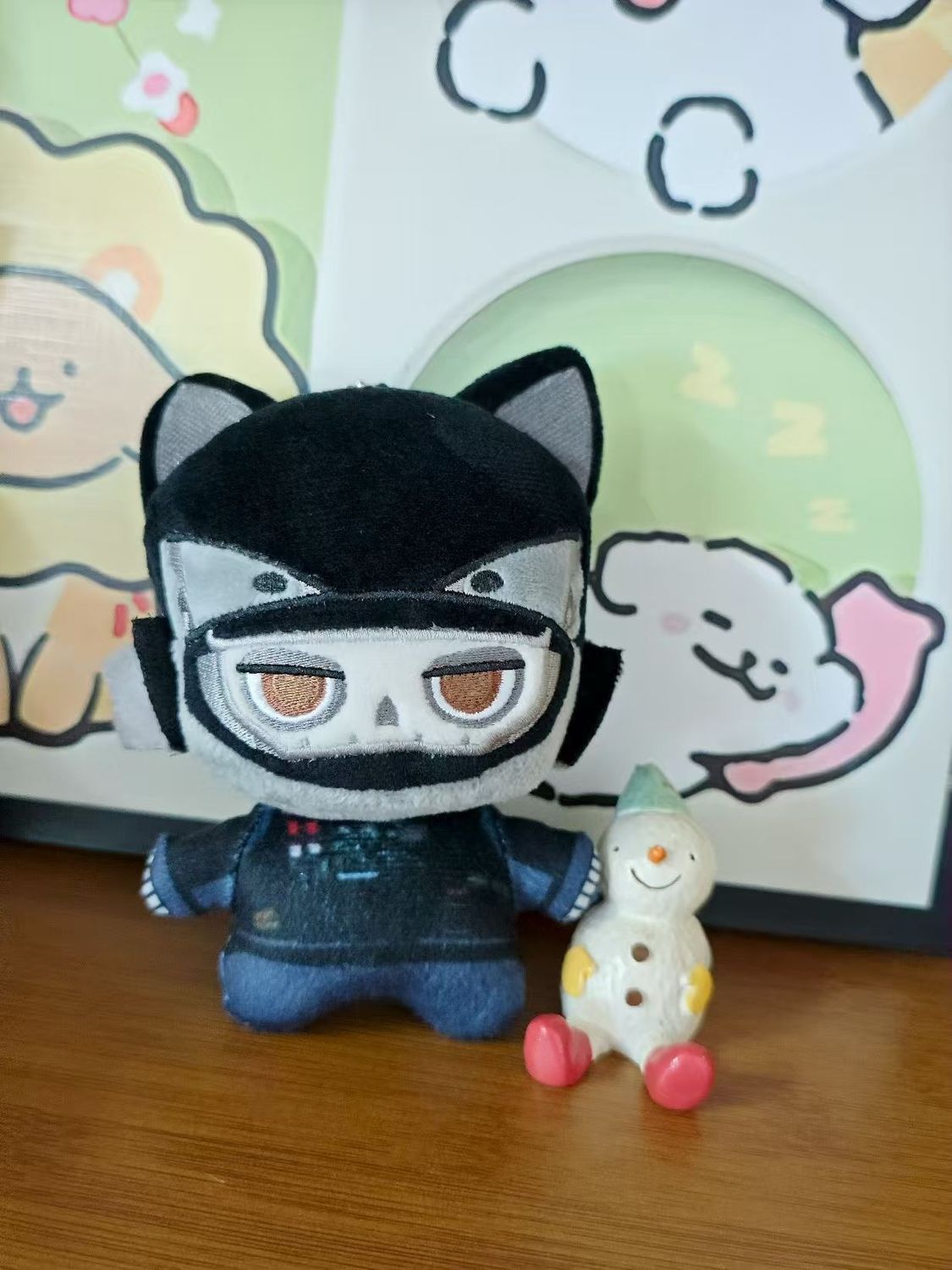 使命召唤ghost幽灵属性棉花娃娃10cm玩偶生日礼物