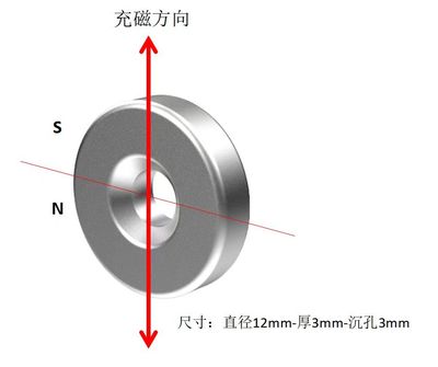 年磁强磁迷你吸铁石包邮