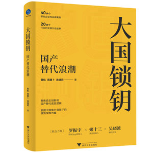 大国锁钥：国产替代浪潮罗振宇、姬十三、吴晓波重磅推荐！总结自主创新、国产替代产业规律，展现客观、真实的中国制造蜕变之路